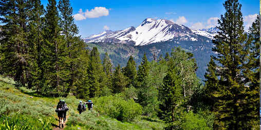 Hiking on the Pacific Crest Trail