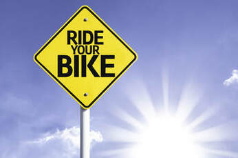 Ride You Bike traffic sign