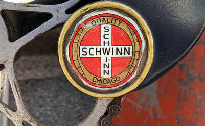 Schwinn vintage bicycle badge