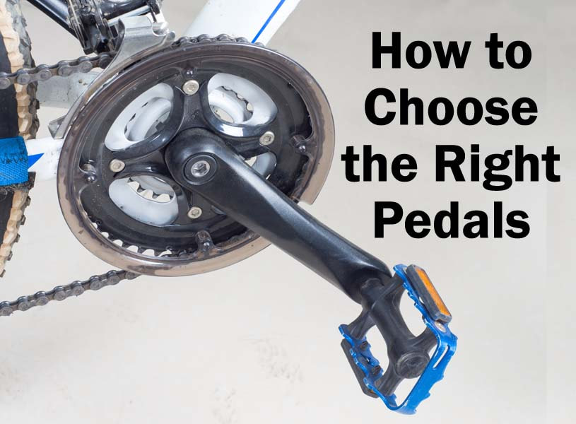 Bike drivetrain, crank, and platform pedal