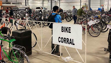 Used bike for sale in the Bike Corral at the Brazen Dropouts bike swap 2023